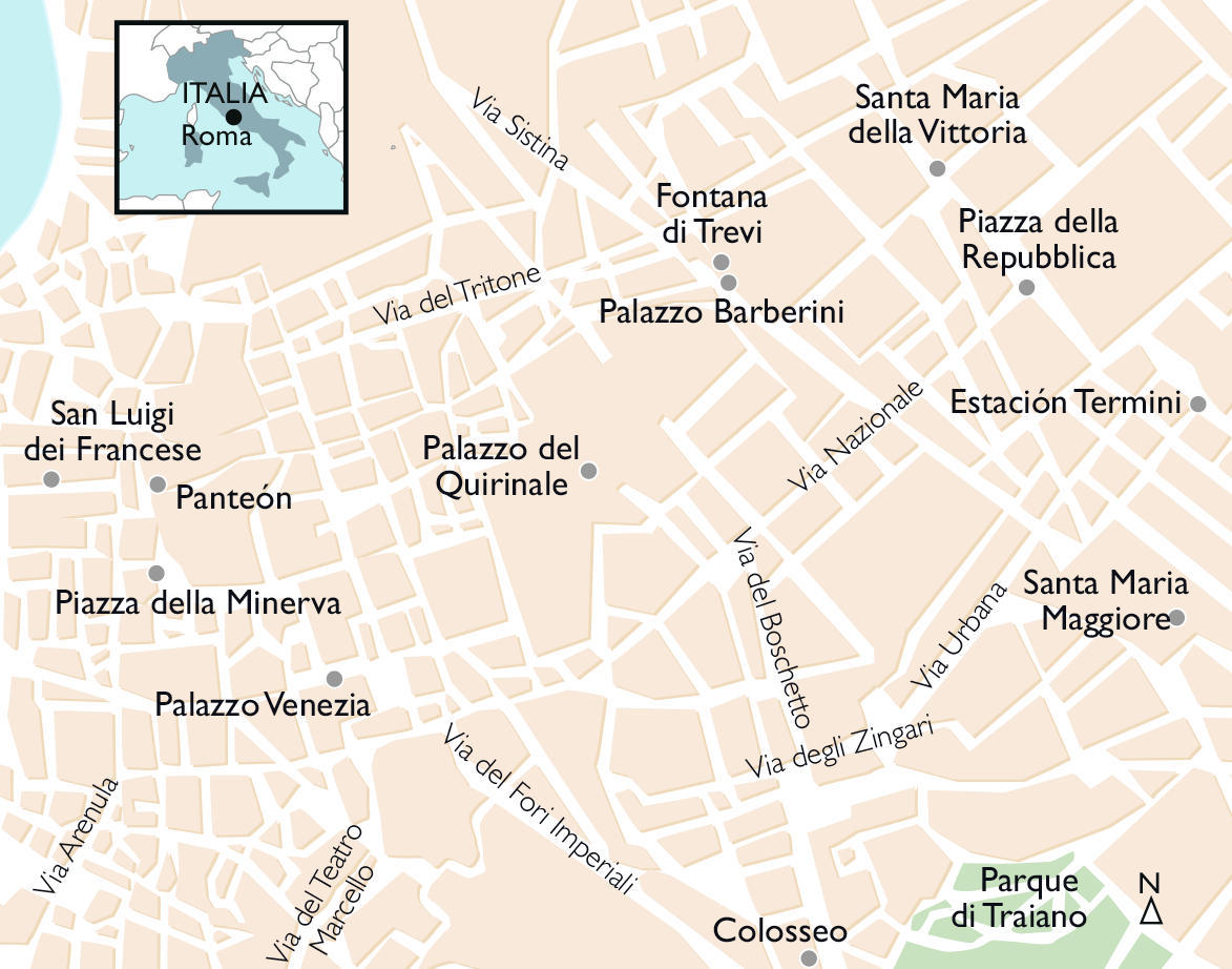 Mapa de la zona